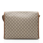 Gucci GG Supreme Web Flap Medium Messenger