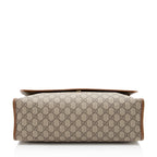 Gucci GG Supreme Web Flap Medium Messenger