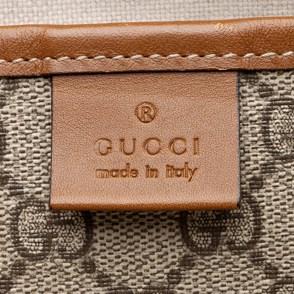 Gucci GG Supreme Web Flap Medium Messenger