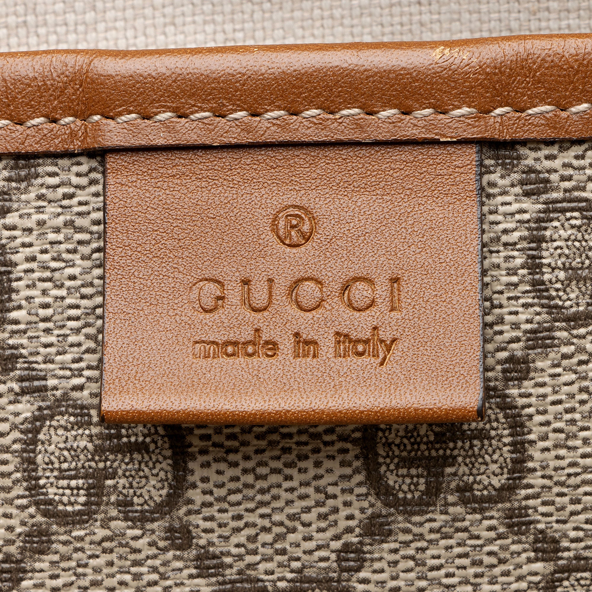 Gucci GG Supreme Web Flap Medium Messenger