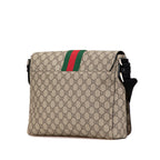 Gucci GG Supreme Web Flap Messenger Bag (SHG-oZ339u)