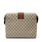 Gucci GG Supreme Web Flap Messenger