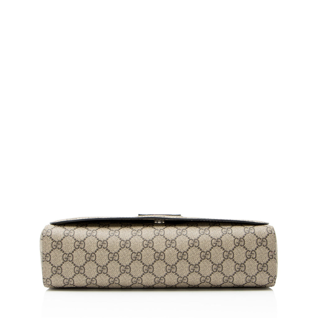 Gucci GG Supreme Web Flap Messenger
