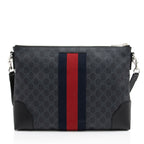 Gucci GG Supreme Web Flat Square Messenger