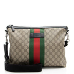 Gucci GG Supreme Web Flat Square Messenger