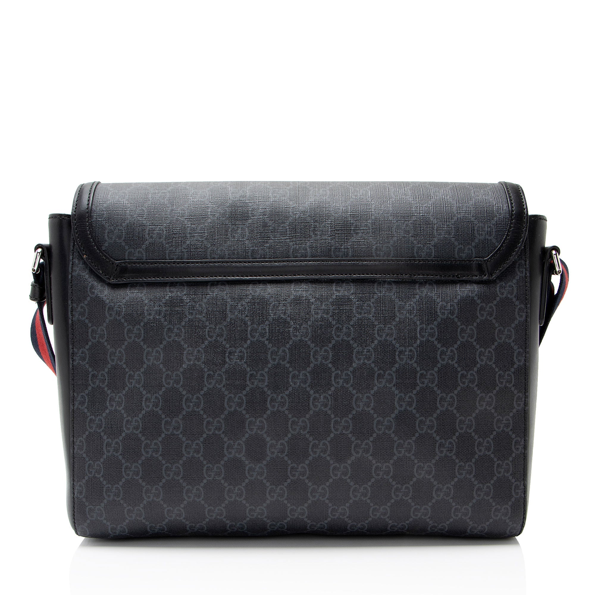 Gucci GG Supreme Web Large Messenger Bag