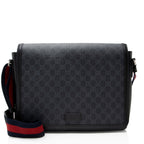 Gucci GG Supreme Web Large Messenger Bag