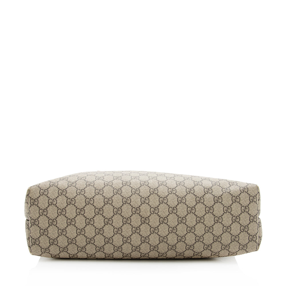 Gucci GG Supreme Web Loop E/W Shopping Tote (SHF-20146)