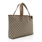 Gucci GG Supreme Web Loop E/W Shopping Tote (SHF-20146)
