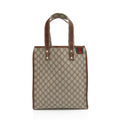 Gucci GG Supreme Web Loop N/S Shopping Tote