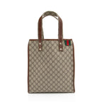 Gucci GG Supreme Web Loop N/S Shopping Tote