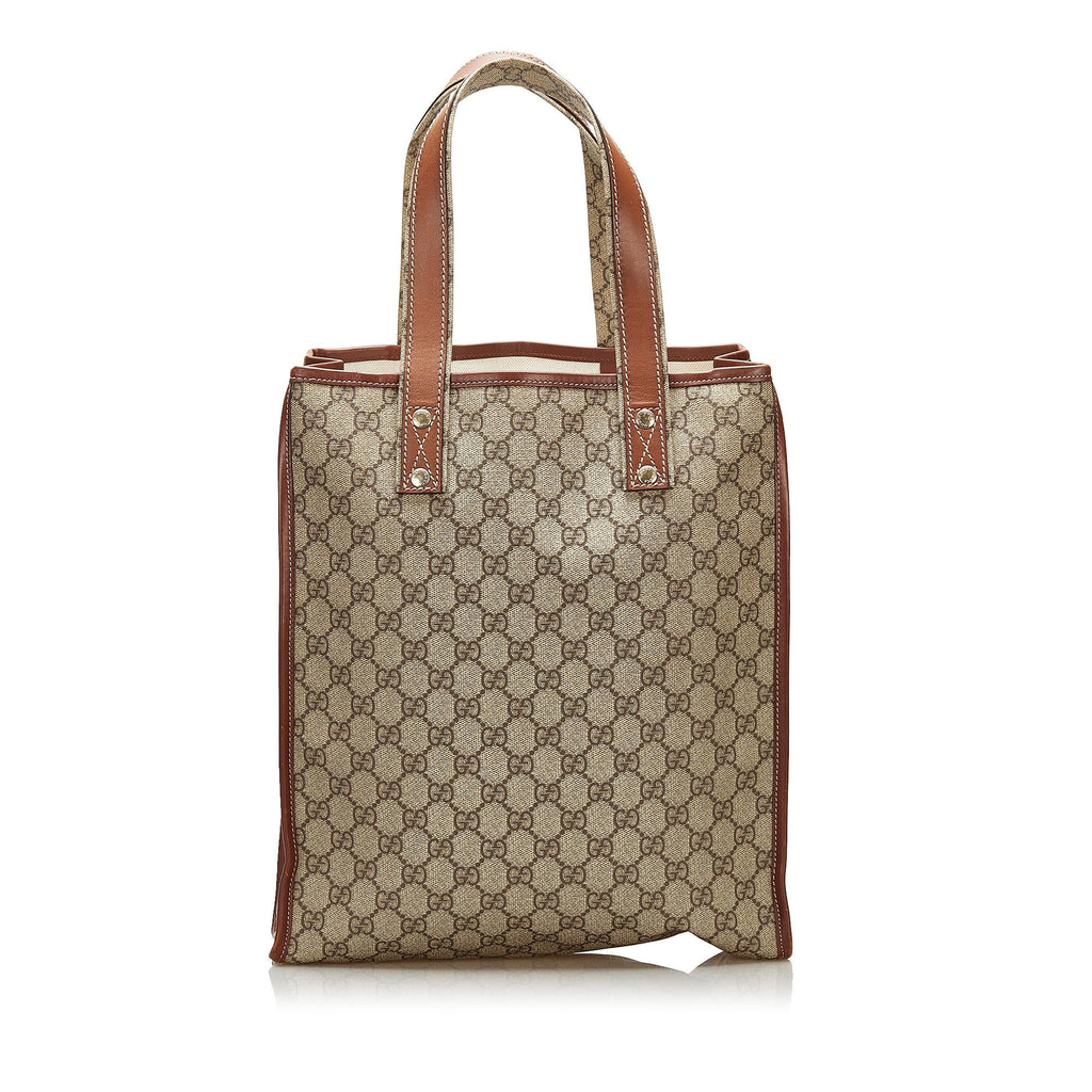 Gucci GG Supreme Web Loop  Tote (SHG-35387)