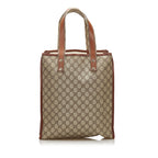 Gucci GG Supreme Web Loop  Tote (SHG-35387)