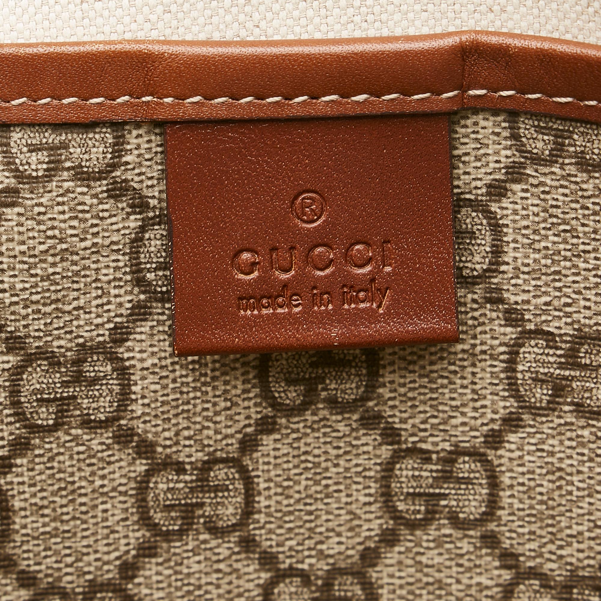 Gucci GG Supreme Web Loop  Tote (SHG-35387)