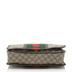Gucci GG Supreme Web Medium Flap Messenger