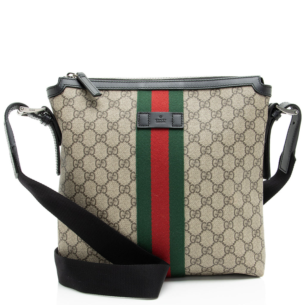Gucci GG Supreme Web Messenger