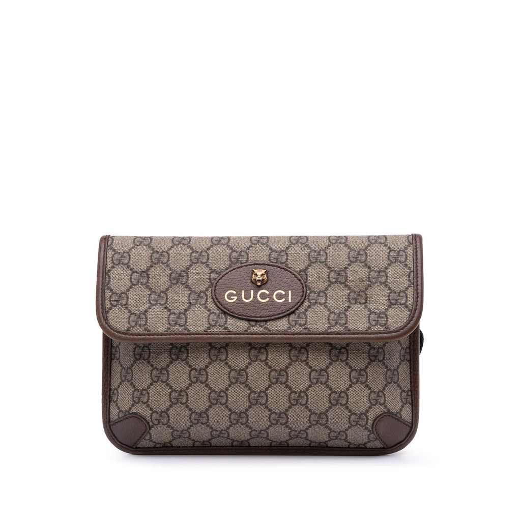 Gucci GG Supreme Web Neo Vintage Belt Bag