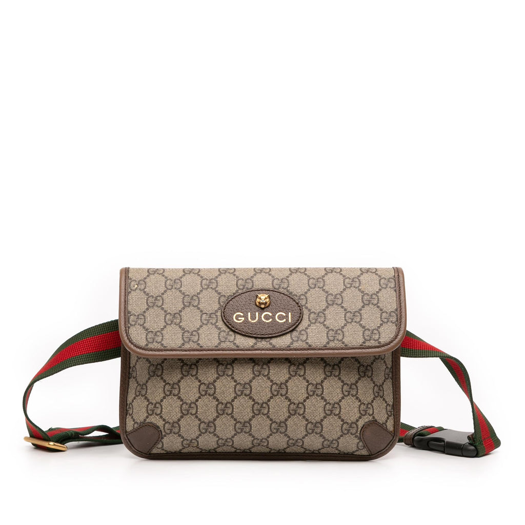Gucci GG Supreme Web Neo Vintage Belt Bag