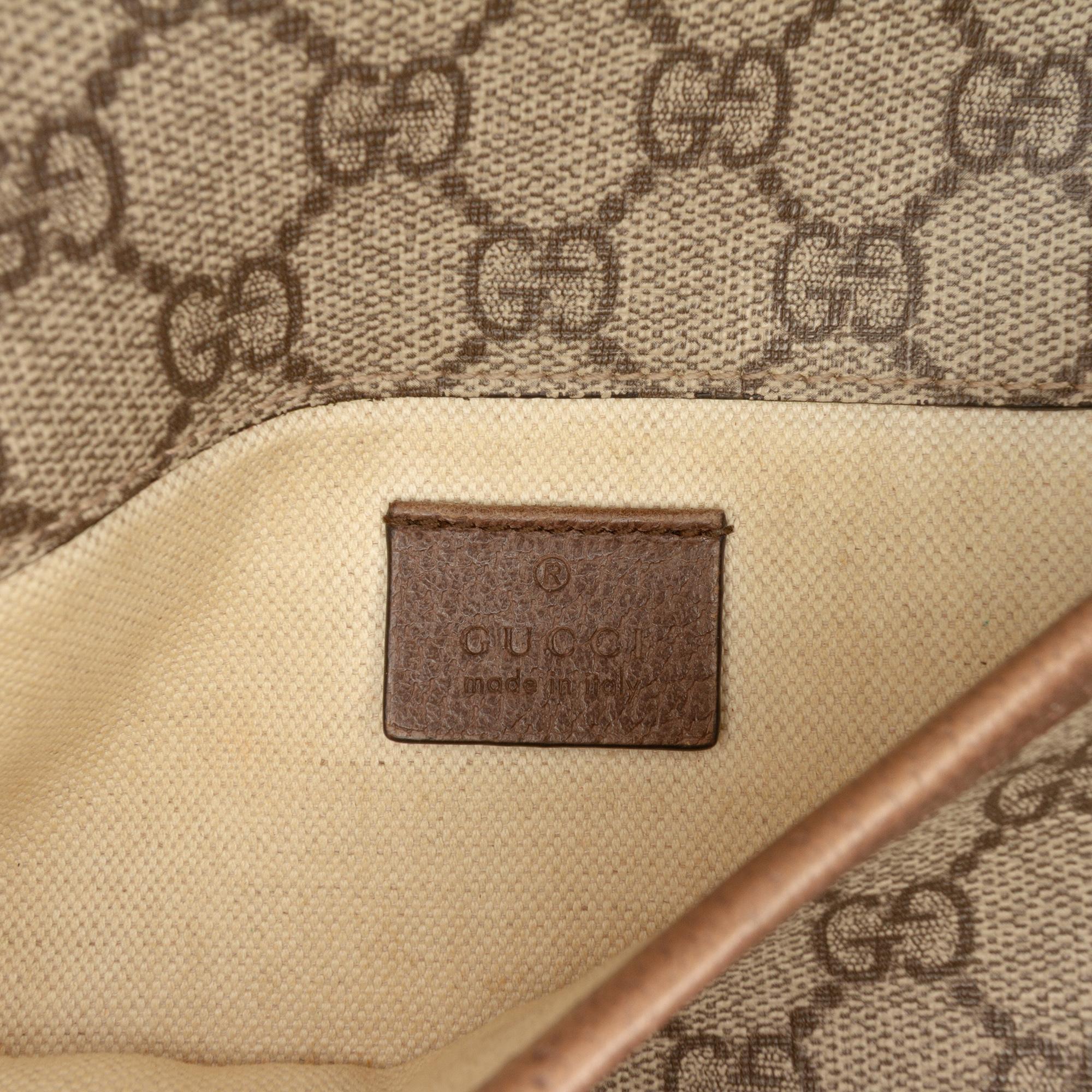 Gucci GG Supreme Web Neo Vintage Belt Bag