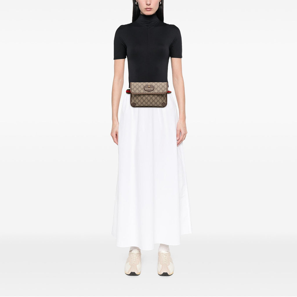 Gucci GG Supreme Web Neo Vintage Belt Bag