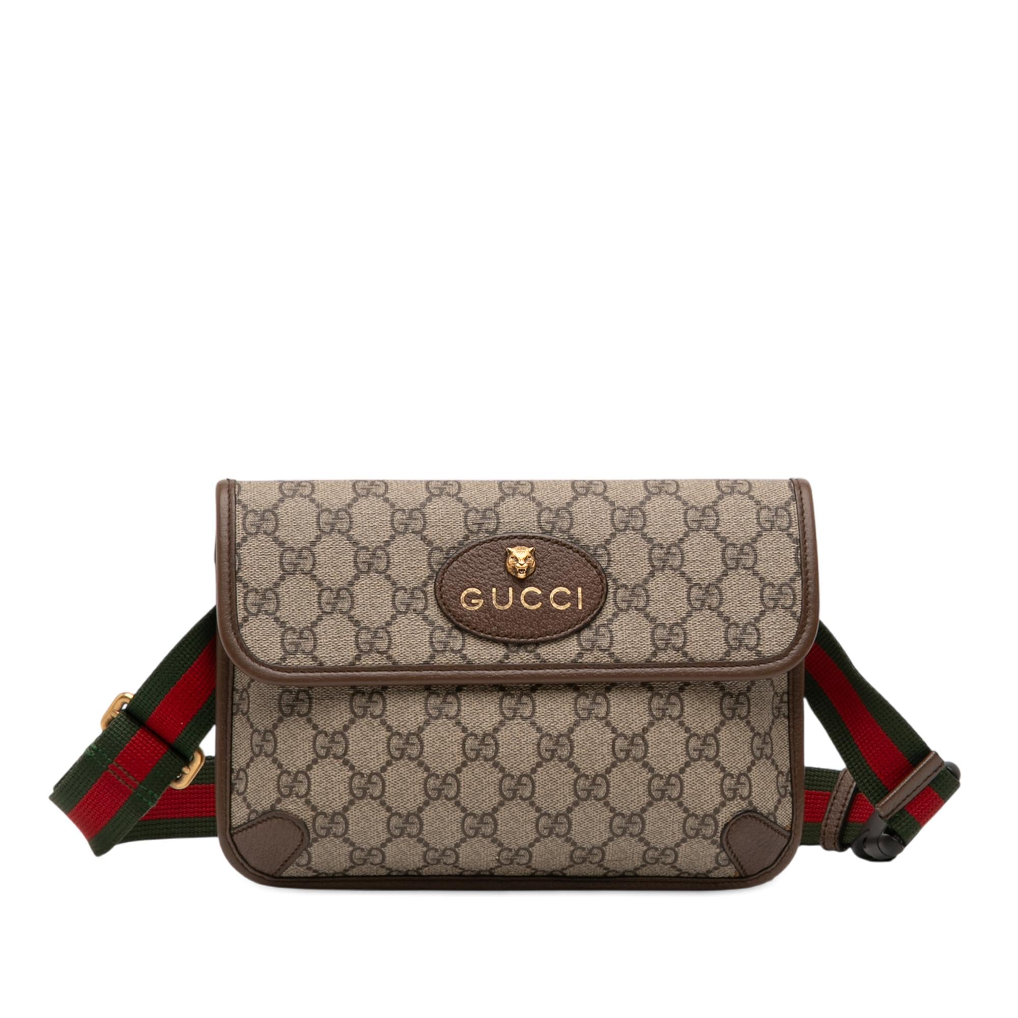 Gucci GG Supreme Web Neo Vintage Belt Bag