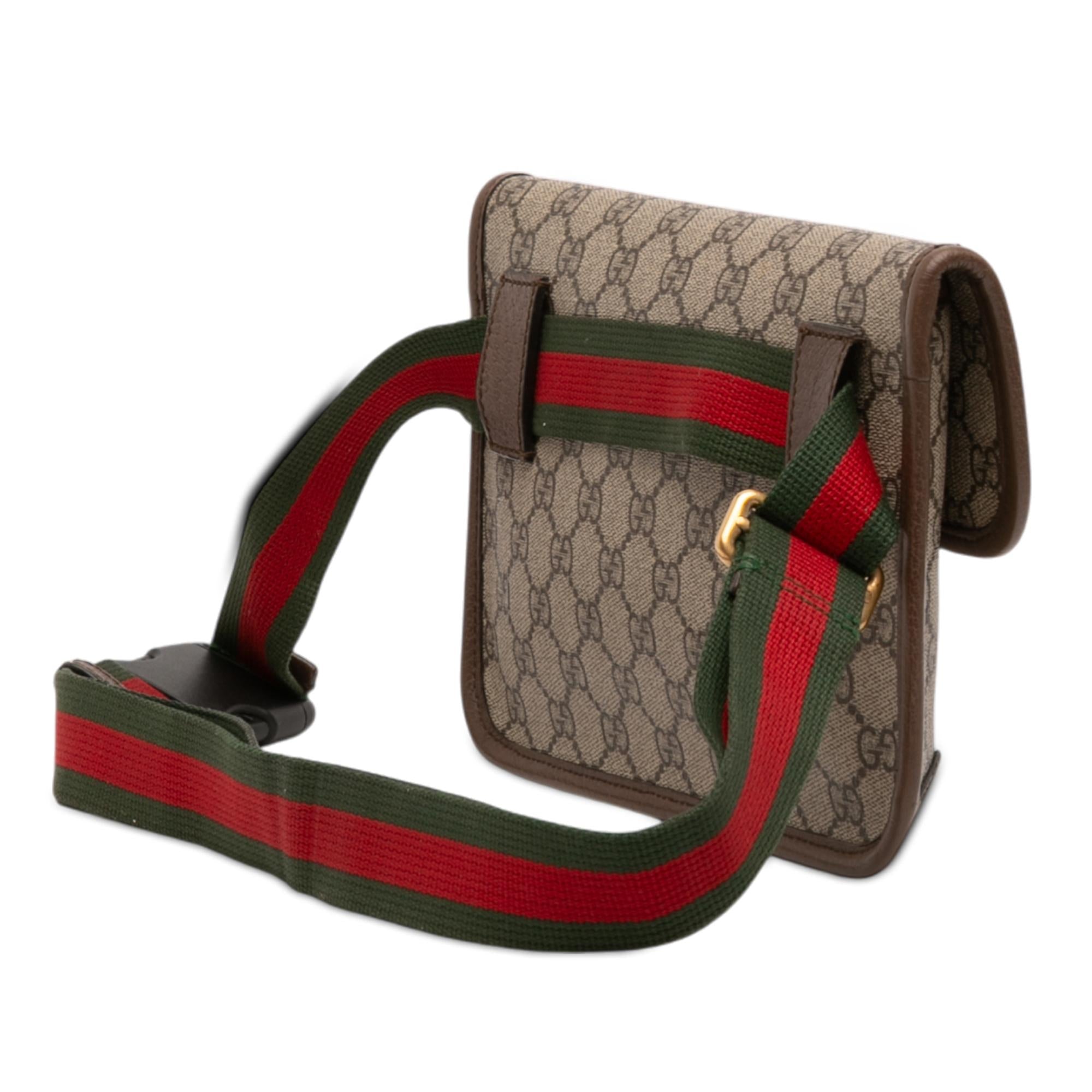 Gucci GG Supreme Web Neo Vintage Belt Bag