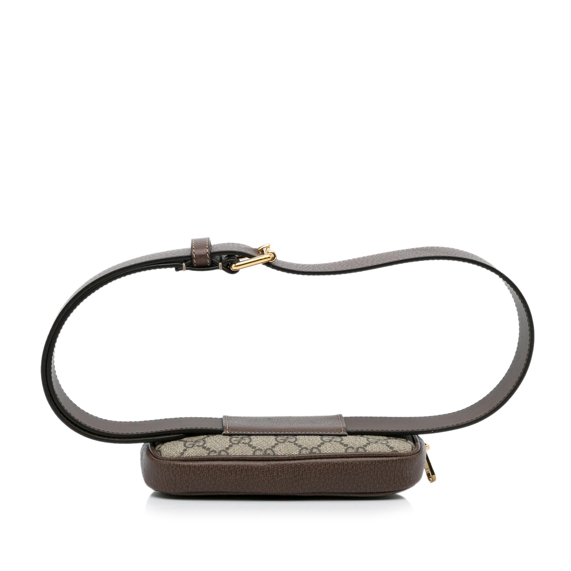 Gucci GG Supreme Web Ophidia Belt Bag