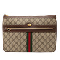 Gucci GG Supreme Web Ophidia Clutch