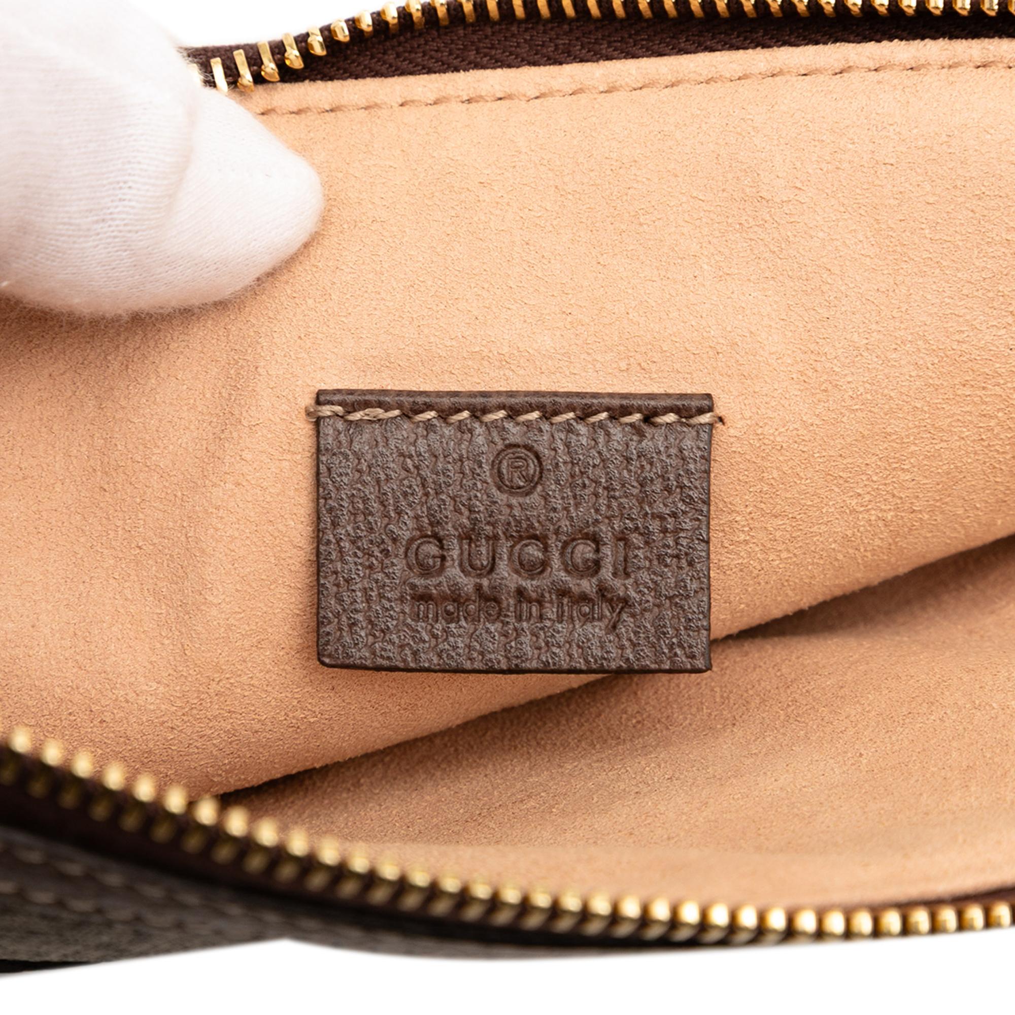 Gucci GG Supreme Web Ophidia Clutch