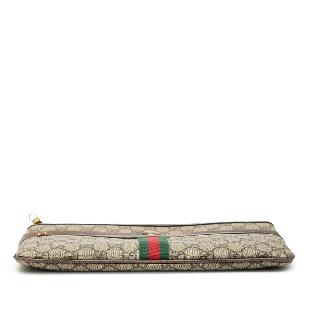Gucci GG Supreme Web Ophidia Clutch