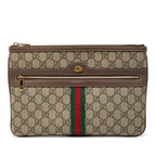 Gucci GG Supreme Web Ophidia Clutch