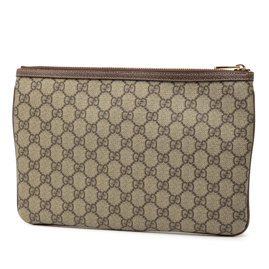 Gucci GG Supreme Web Ophidia Clutch