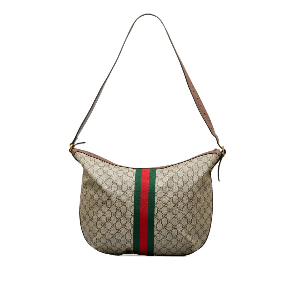 Gucci GG Supreme Web Ophidia Half Moon (SHG-T3BRFr)