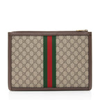 Gucci GG Supreme Web Ophidia Pouch (SHF-Vkx6V1)