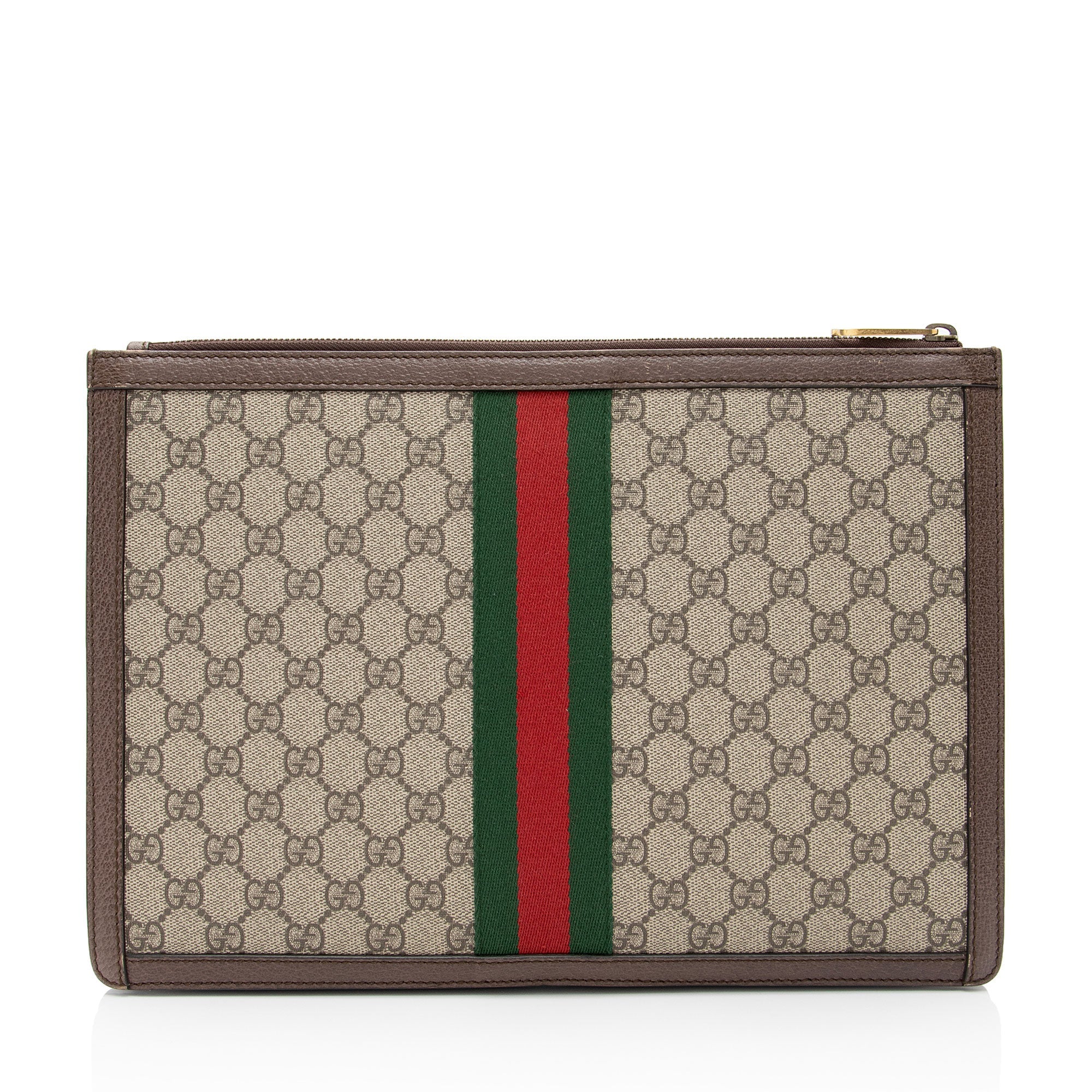 Gucci GG Supreme Web Ophidia Pouch (SHF-Vkx6V1)