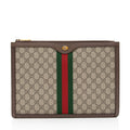 Gucci GG Supreme Web Ophidia Pouch (SHF-Vkx6V1)