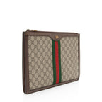 Gucci GG Supreme Web Ophidia Pouch (SHF-Vkx6V1)