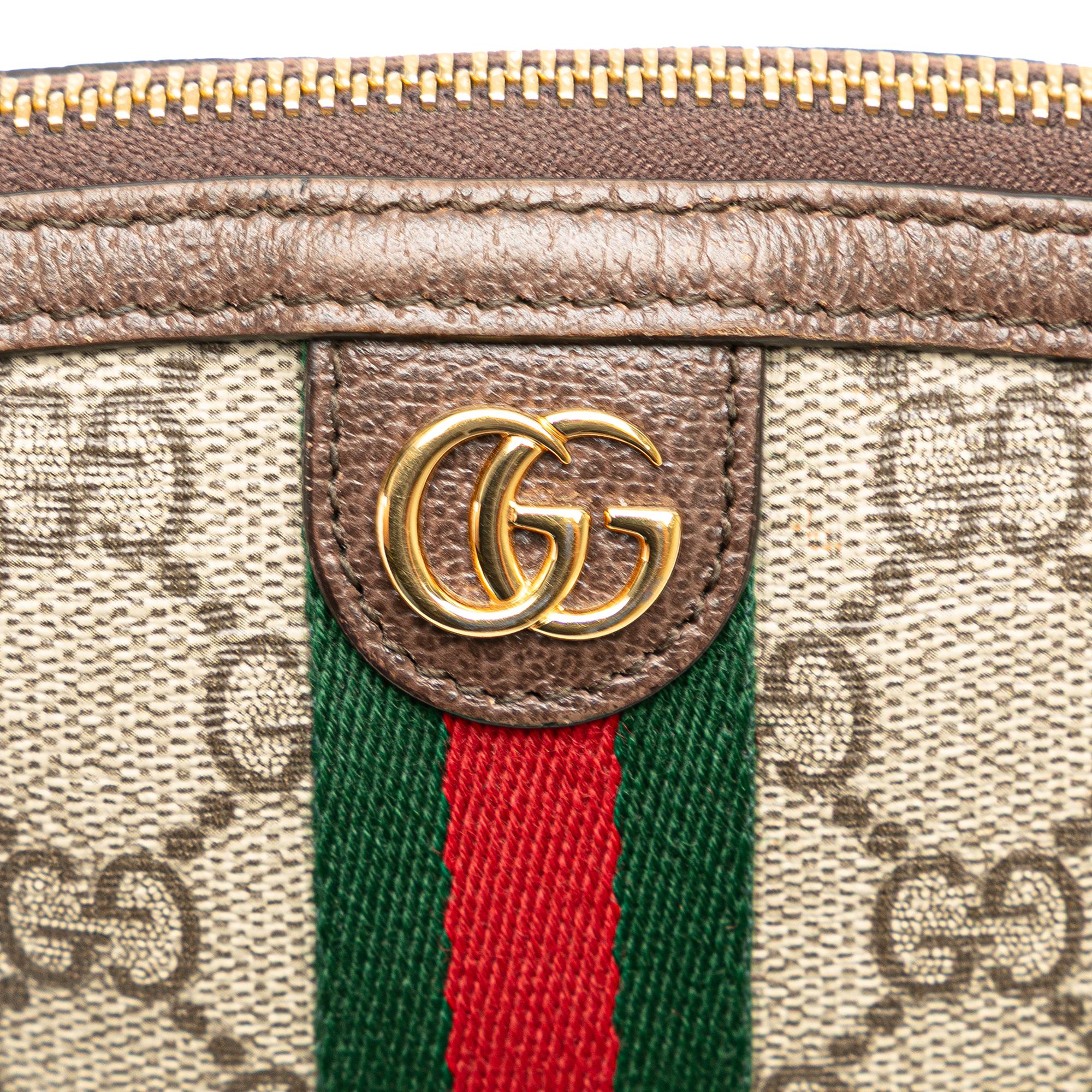 Gucci GG Supreme Web Ophidia Pouch