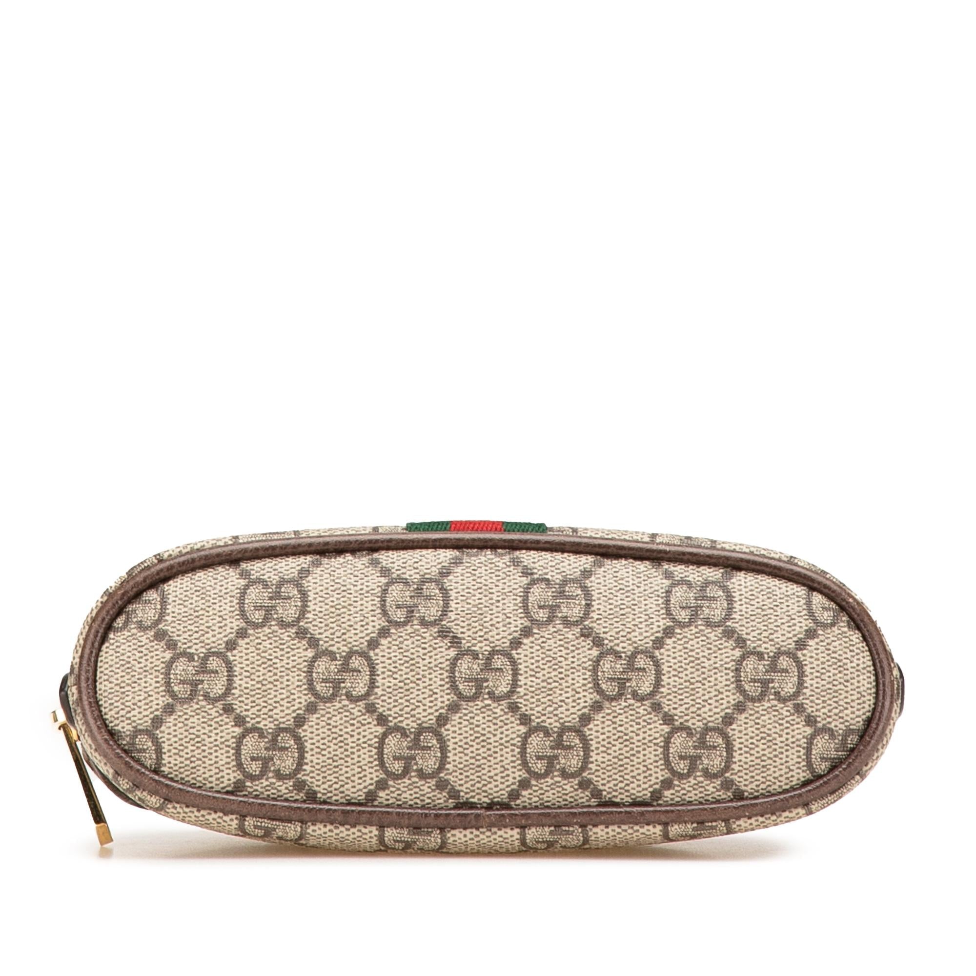 Gucci GG Supreme Web Ophidia Pouch