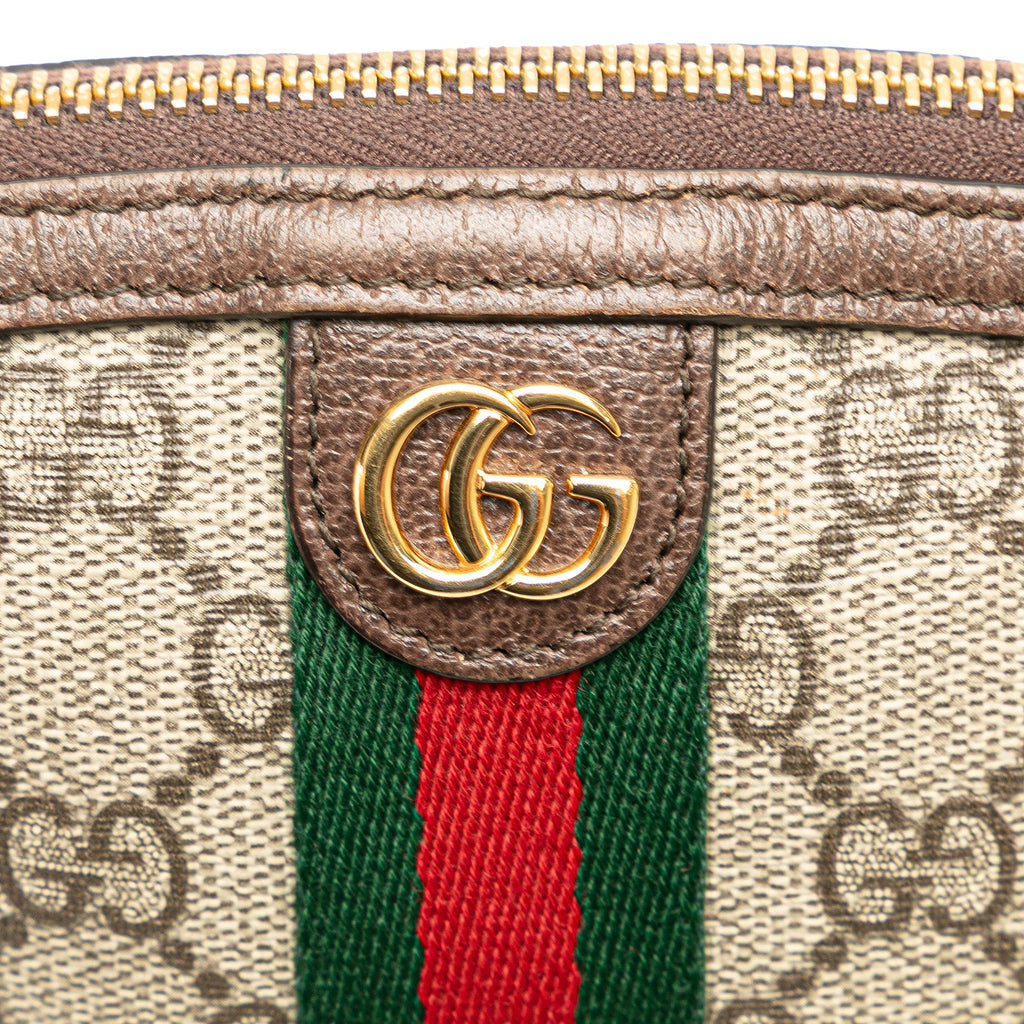 Gucci GG Supreme Web Ophidia Pouch