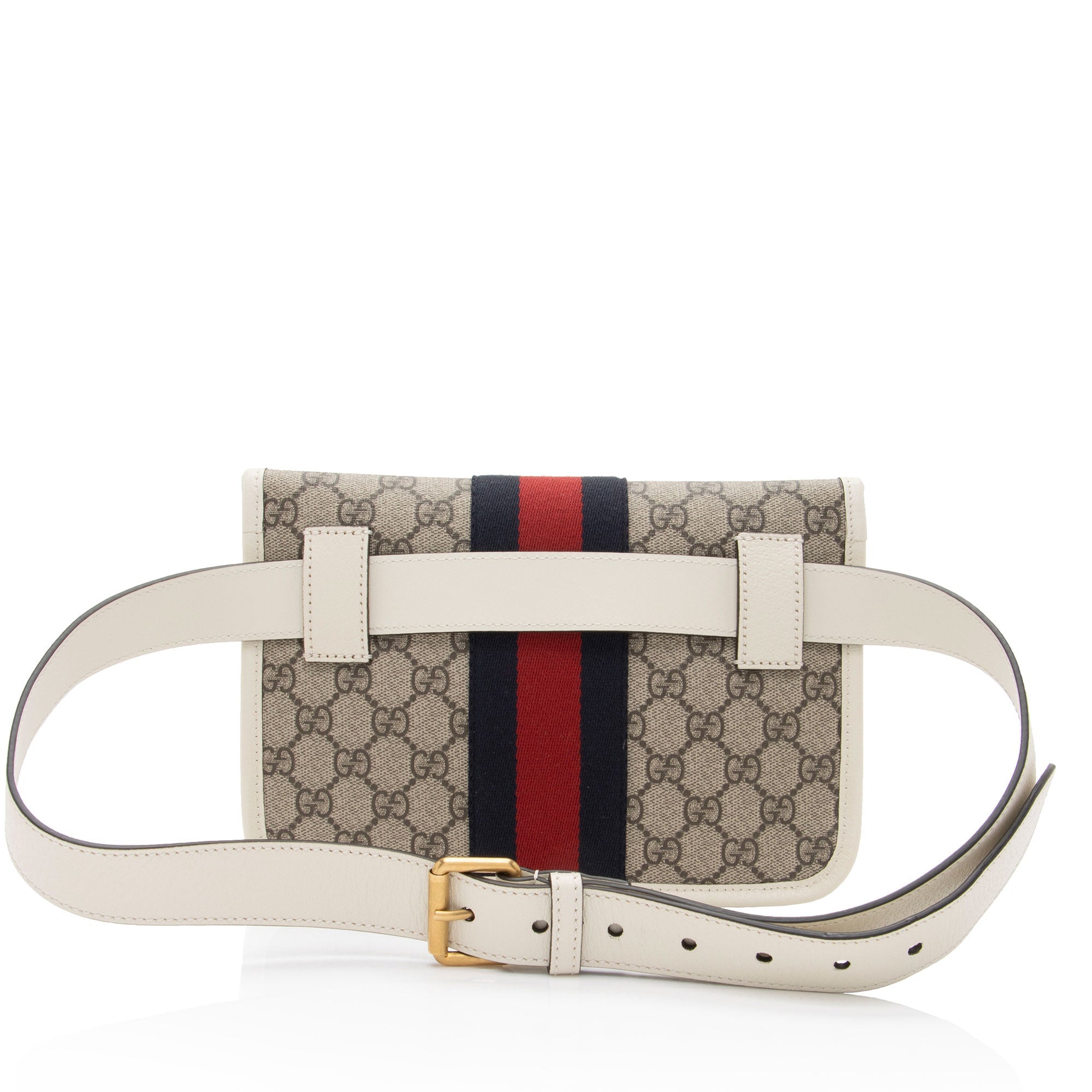 Gucci GG Supreme Web Ophidia Small Belt Bag (SHF-AaUu3L)