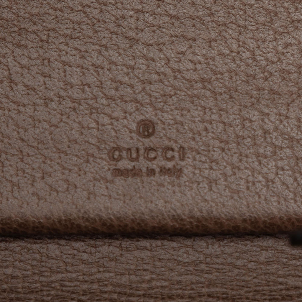 Gucci GG Supreme Web Ophidia Trifold Wallet on Strap