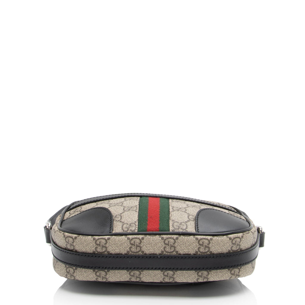 Gucci GG Supreme Web Small Camera Bag (SHF-CyfA5i)