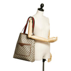 Gucci GG Supreme Web Tote Bag (SHG-29825)