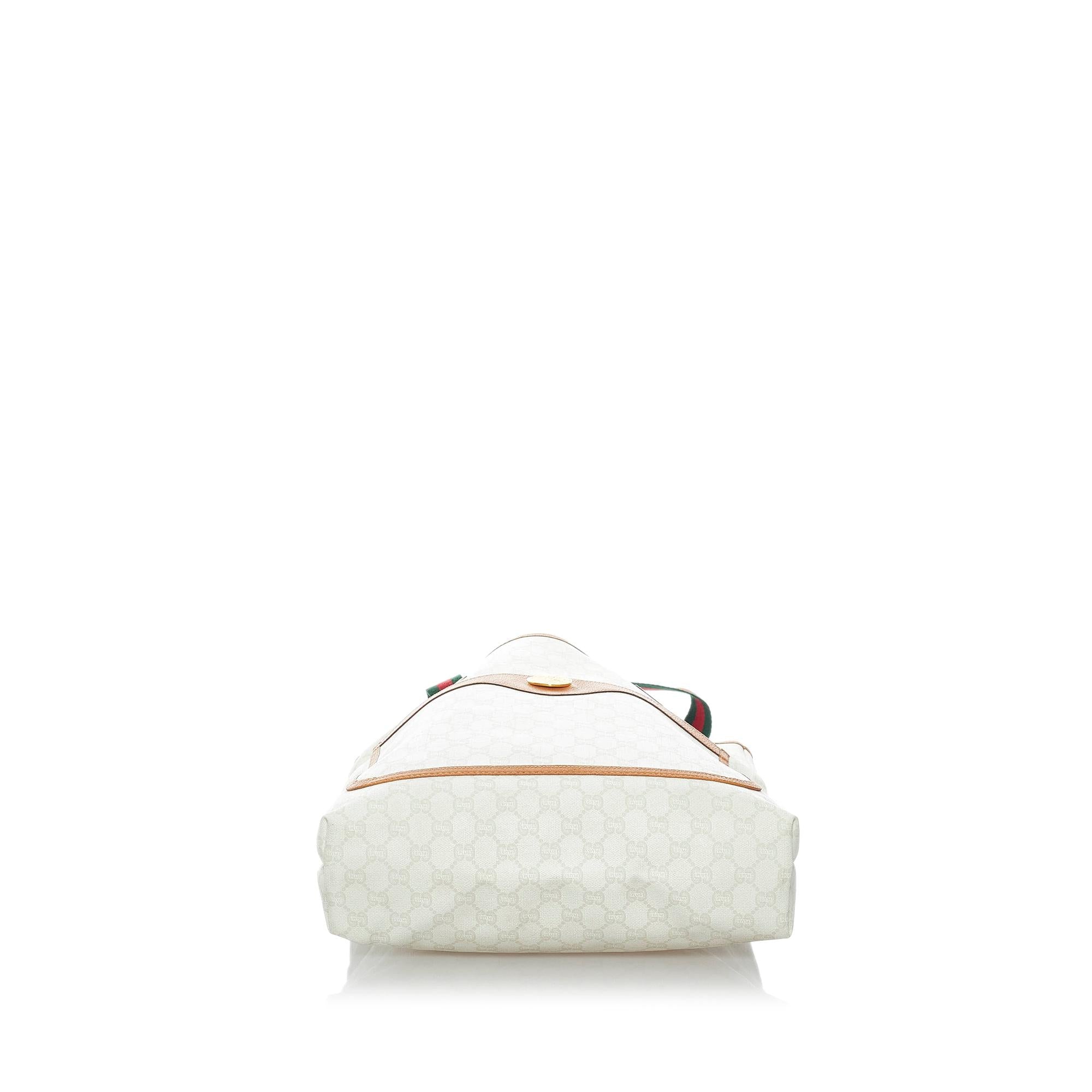 Gucci GG Supreme Web Tote Bag (SHG-30198)