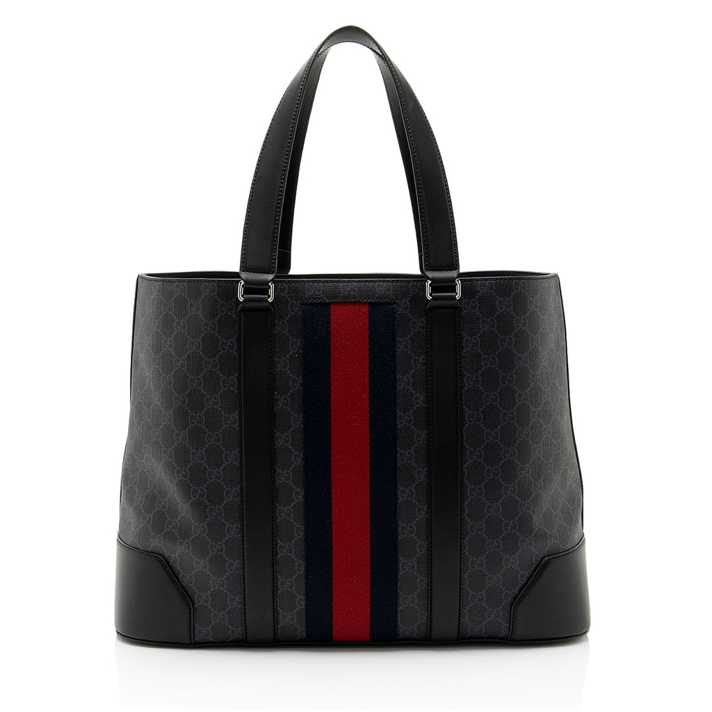 Gucci GG Supreme Web Tote (SHF-aAkqQK)