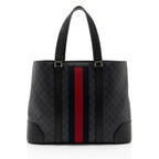 Gucci GG Supreme Web Tote (SHF-aAkqQK)