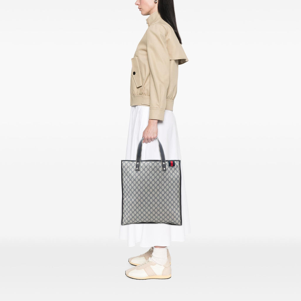 Gucci GG Supreme Web Tote