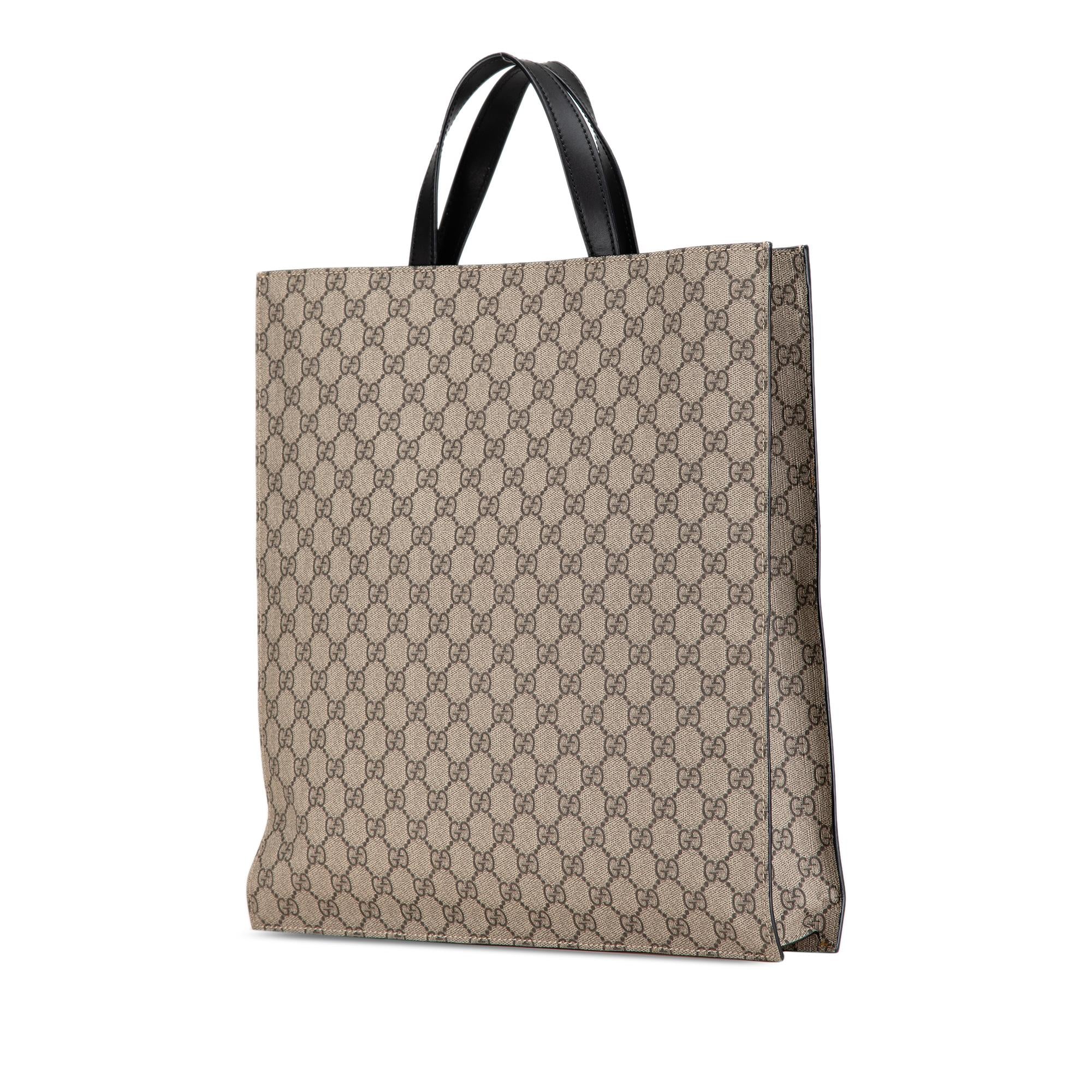 Gucci GG Supreme Web Vertical Satchel