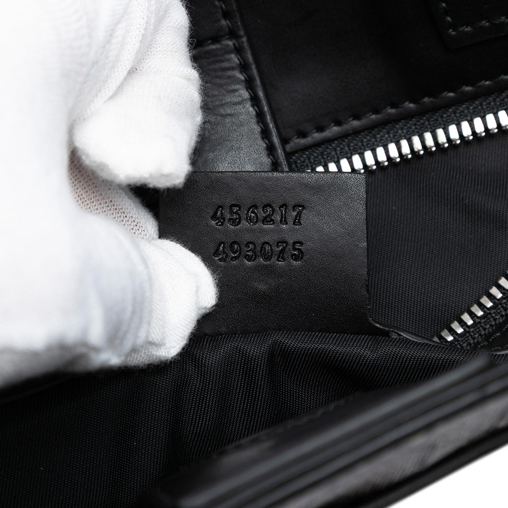 Gucci GG Supreme Web Vertical Satchel